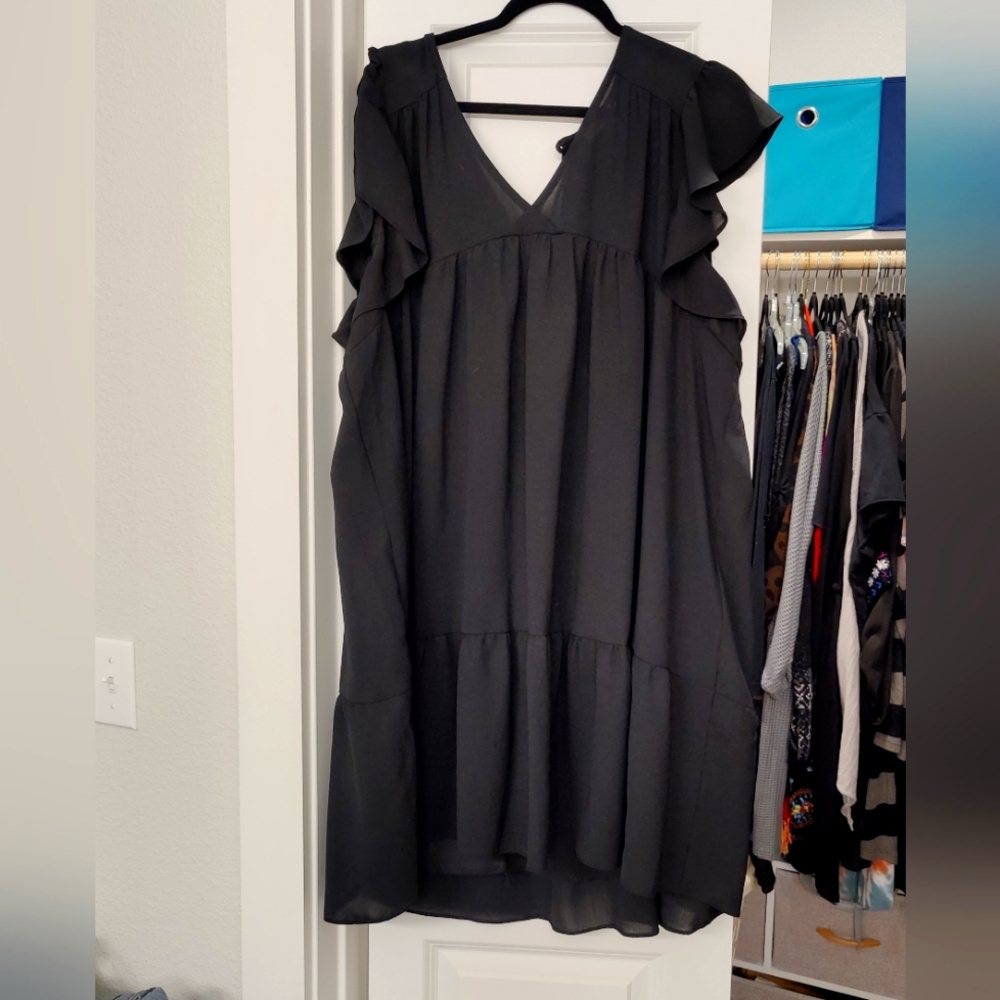 Chic Soul Black Dress 3X